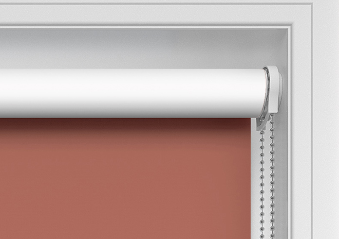 Rimini (Blackout), Terracotta - Twist&Fit Roller Blind - Image 11